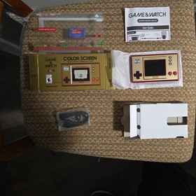 Nintendo Game & Watch Super Mario Bros 35th Anniversary Handheld Game. VERY GOOD