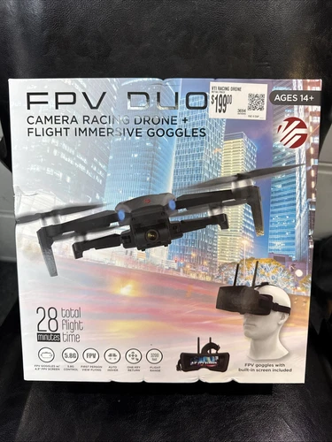Vivitar DRCLS16 Duo Camera Racing Drone - Black BRAND NEW