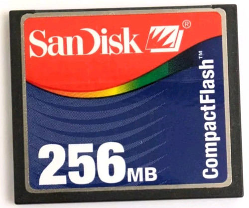 Sandisk 256MB Compact Flash CF Memory Card Nikon Canon Cameras TESTED US SELLER