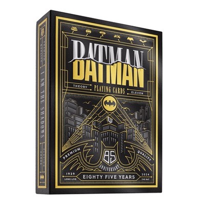theory11 Batman 85th 6.9 cm x 9.5 x 2 cm, Black, Yellow, and Silver