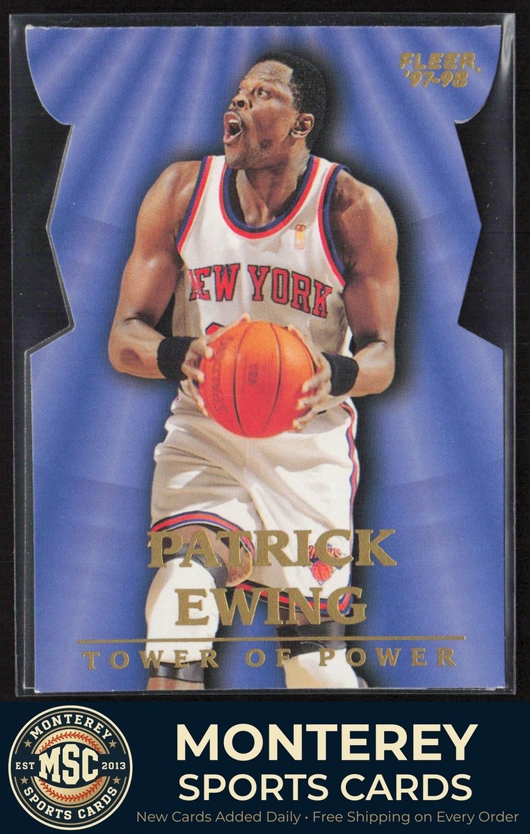 Patrick Ewing 1997-98 Fleer Tower of Power #3 TP New York Knicks