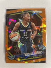 2025 Panini Prizm WNBA - Tyasha Harris #130 Orange Ice Prizm