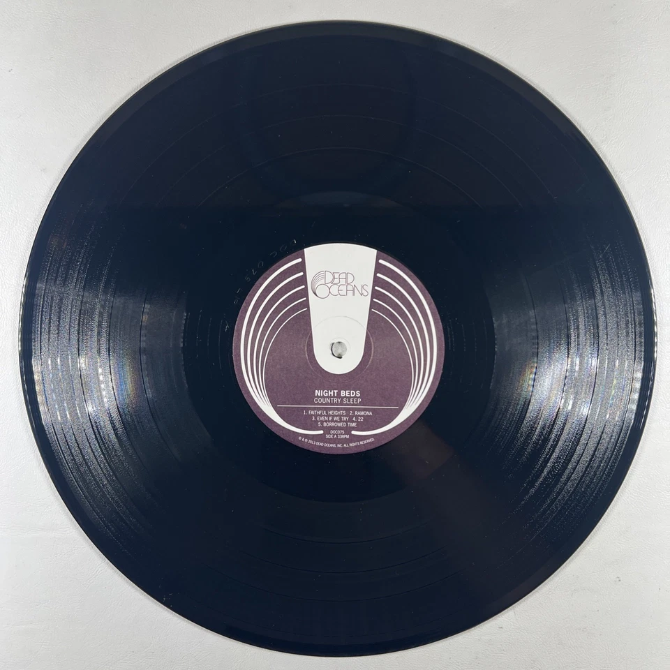 Night Beds “Country Sleep” LP/Dead Oceans (EX) 2013 UK - Image 4 of 4