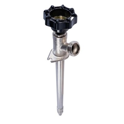 Midline Valve 8436P Sillcock Pipe Chrome Plated Brass Body Frost 1/2 inch PEX Co