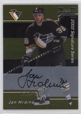 2002 ITG Be A Player Signature Series 2001-02 Buybacks Gold Jan Hrdina Auto 2a8