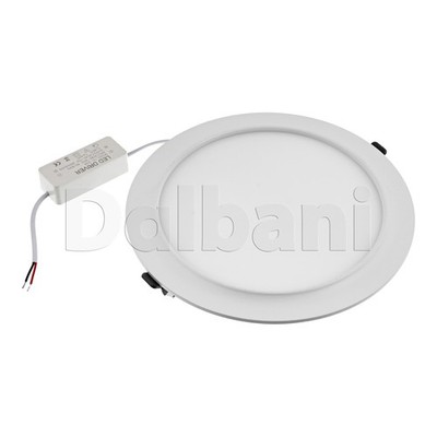 6pcs 20W 6000k White Round Surface Mounted LED Panel Light