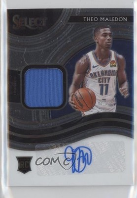2020-21 Panini Select Rookie Jersey 111/199 Theo Maledon #RJA-MAL Auto RC 0u02