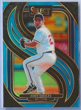 2025 Select Baseball John Smoltz Atlanta Braves Sky Blue Prism /199