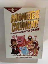 General Mills Monster Crunch The Breakfast Battle Game Age 9+ 20 Game SEALED New