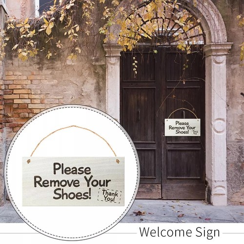 Door Hanging Craft Front Door Hanging Sign Attention Grabbing Decorative Sign