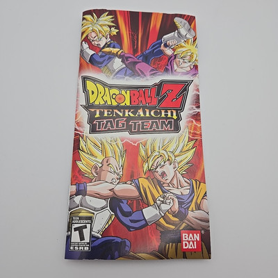 Dragon Ball Z: Tenkaichi Tag Team (Sony PSP, 2010) CIB | eBay