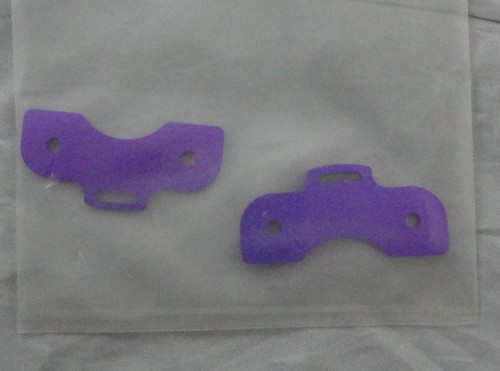 Associated Monster GT MGT Purple Titanium Brake Calipers 13243 Hardcore Racing