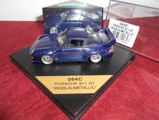 [Large edition/rare color] Vitesse 1/43 Porsche 911 GT IRIS Blau Metallic