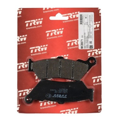 TRW Bremsbelag organisch (für: Aprilia Pegaso 650 Trail VD 06-09 vorne )