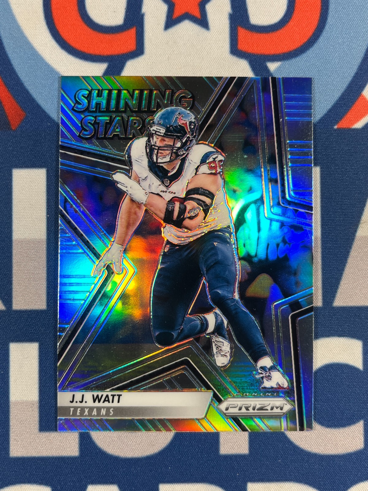 2016 Panini Prizm Shining Stars Silver Prizm J.J. Watt #25