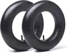 2 Pack 3.00/3.50-8 Replacement Inner Tubes for Pneumatic Wheelbarrow Wheel,Cart