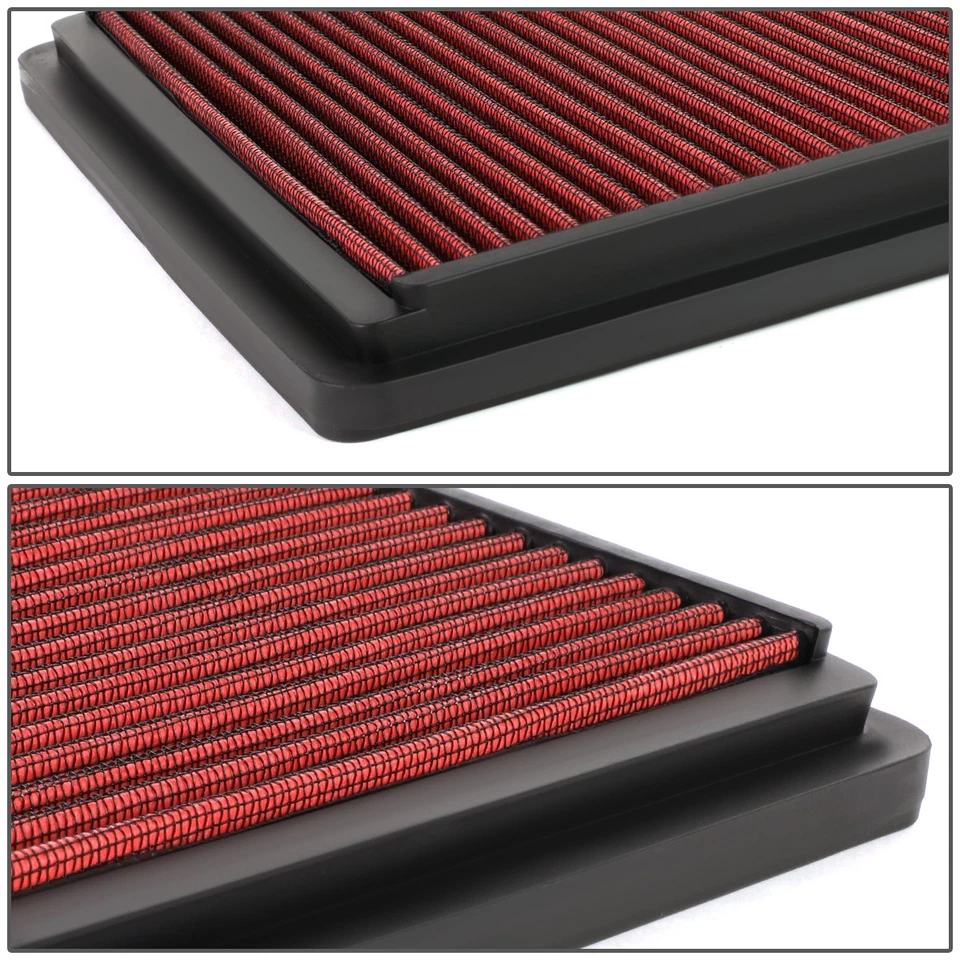 PARA 01-06 MITSUBISHI MONTERO 3.5L 3.8L FILTRO DE AIRE REUTILIZABLE Y LAVABLE Foto 3 de 4