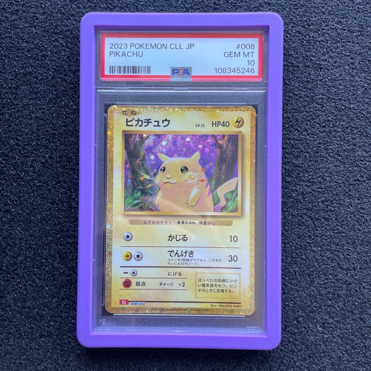 Collectible Individual Grade 10 Pikachu Pokémon TCG Card Games in
