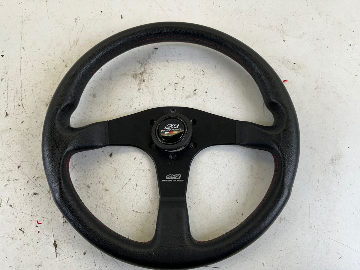 Mugen Power Momo Steering Wheel 350mm Honda Civic Si Accord Acura