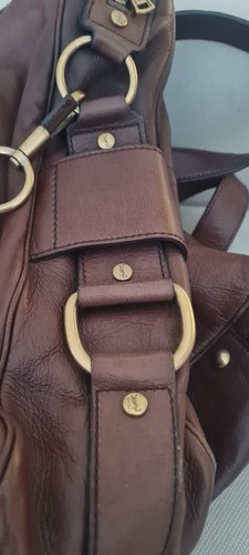 YSL muse Bag Brown Leather Vintage - Picture 5 of 10
