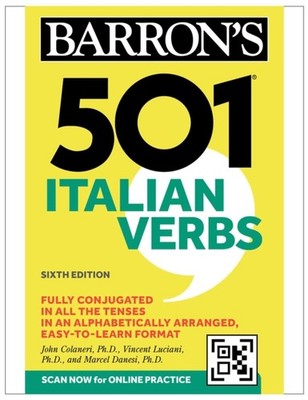 501 ITALIAN VERBS by COLANERI, JOHN ET AL Paperback Self Help Business