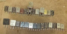 Lot Of 37 Military Ham Transmitter Crystals, Some Duplicates, FT-243 & Others