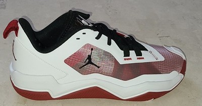 JORDAN ONE TAKE 4 WHITE/TEAM CRIMSON-BLACK DZ3338-100 MEN'S
