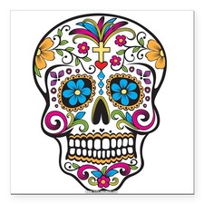 CafePress Square Car Magnet, Magnetic Bumper Sticker 957151222