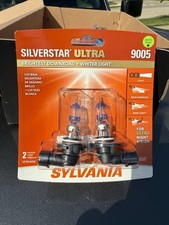 SYLVANIA 9005 SilverStar ULTRA High Performance Headlight Pair Set 2 Bulbs NEW