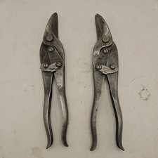VINTAGE Wiss M1 & M2 Metal Master -Tin Metal Snips Cutters ~MADE IN USA~