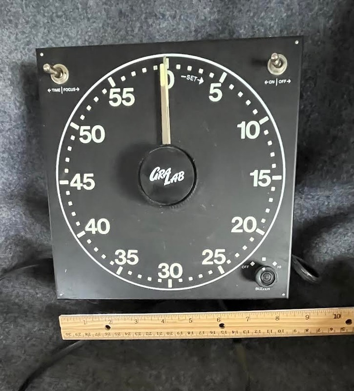 Old School GraLab Darkroom Timer Vintage Model 300 Photography Working