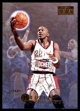 Clyde Drexler 1996-97 SkyBox Premium #43 Rockets NBA READ FREE SHIP AutographDen