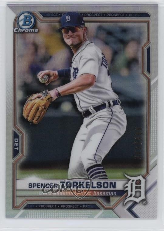 2021 Bowman Chrome Prospects Refractor /499 Spencer Torkelson #BCP-187