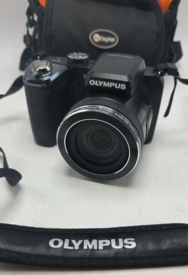 Olympus Stylus Series SP-820UZ 14.0MP Digital HD Camera 40x Wide Zoom Tested EUC