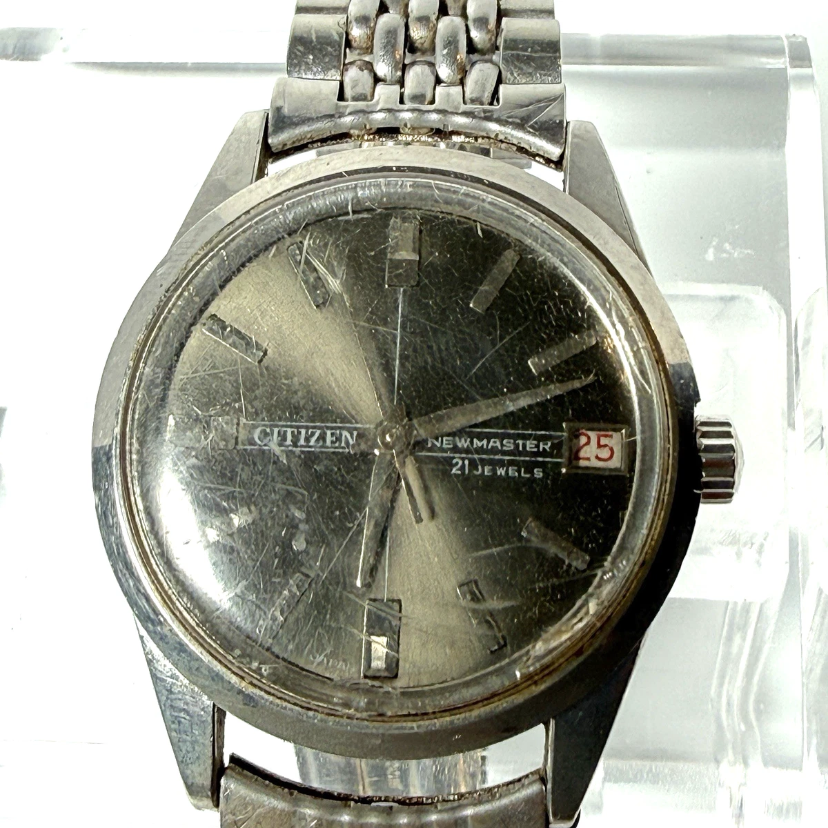 VINTAGE CITIZEN Newmaster Manual wind Men's Mechanical 21 Jewels