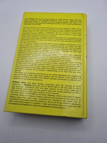 Panel Beating & Body Repairing Wait Donald Hardback 445 pages Car Body Repairs - Picture 15 of 17