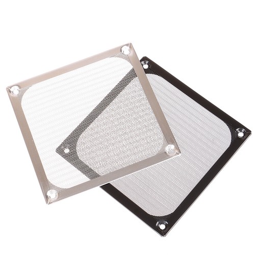 Aluminum 120mm Computer Fan Cooling Dustproof Filter Shield Case Grill Guard^QU - Afbeelding 5 van 14