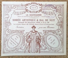 Original Engraving Beautiful Time Evening Artistic Prom Dark La Backup 1908