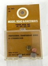 Strombecker Pro Series Slot Car Pinion Gear Set 9T 10T 12T 14T 8421 - NOS