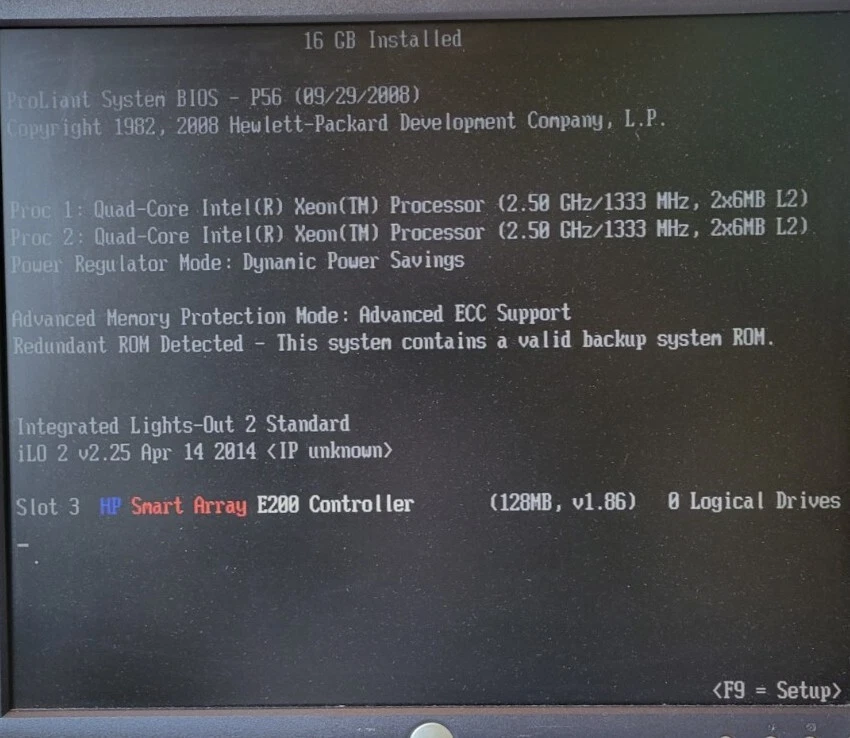 2u HP Proliant DL380 G5 2x Quad-Core Intel Xeon 2.50GHz E200 1TB HDD 16GB 2x PSU - Image 2 of 4