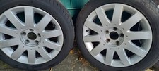 NISSAN PRIMERA P12 4X ALUFELGEN mit REIFEN 215/50R17 für SELBSTABHOLER !!!!!