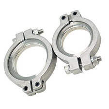 For Tial Mvr 44mm Wastegate V-band Clamp Set Kit With Screws Nuts And Seals