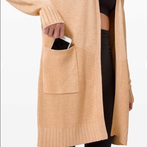 Lululemon Sincerely Yours Wrap Sweater 