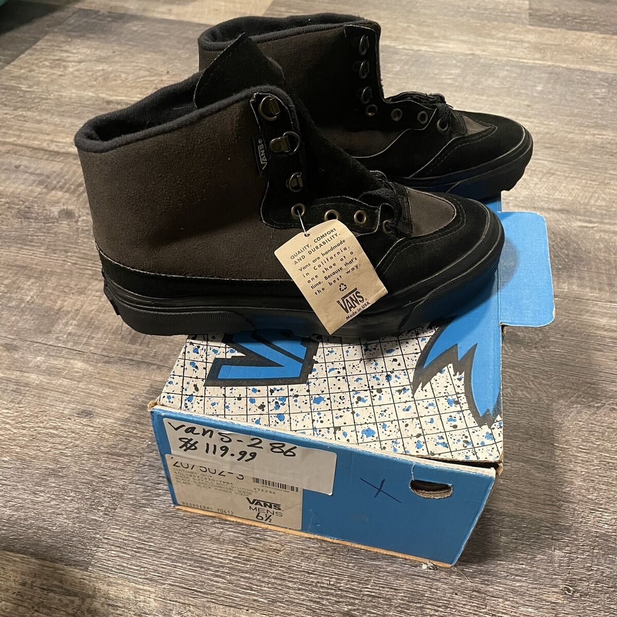 Vans Vintage Buffalo Boot Deadstock OG MADE IN USA Mens 6.5 Vans Vintage Buffalo Boot Deadstock OG MADE IN USA Mens 6.5