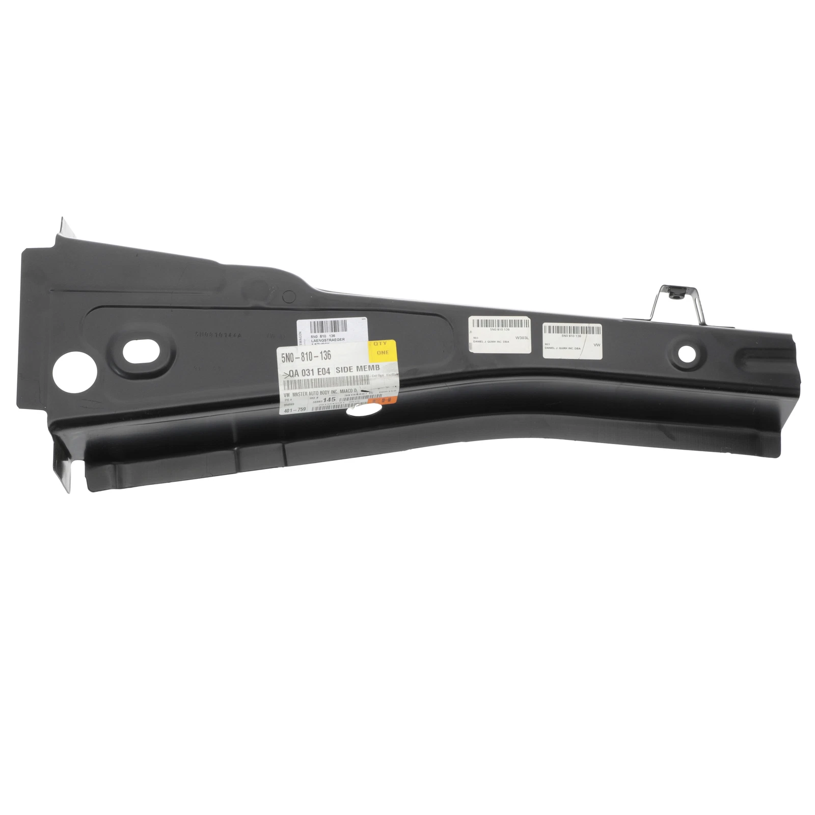 OEM 2009-2018 Volkswagen Right Fender Rail Tiguan Tiguan Limited 5N0-810-136 NEW