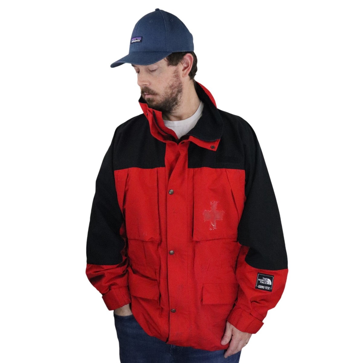 Vtg 90s North Face Mountain Light Gore-Tex Ski Patrol Rain Vtg 90s North Face Mountain Light Gore-Tex Ski Patrol Rain