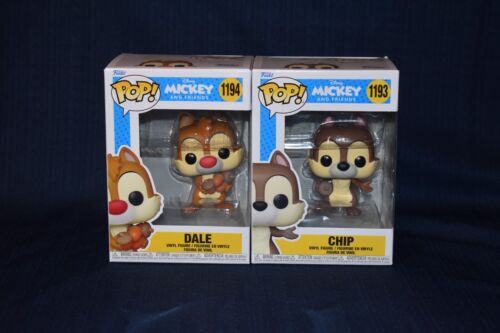 Funko POP! Disney: Mickey & Friends - Chip & Dale Set #1193-1194