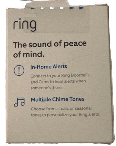 NEW SEALED Ring Chime Plug in for Ring Devices Doorbells and Ring Cameras WiFi - Picture 3 of 3