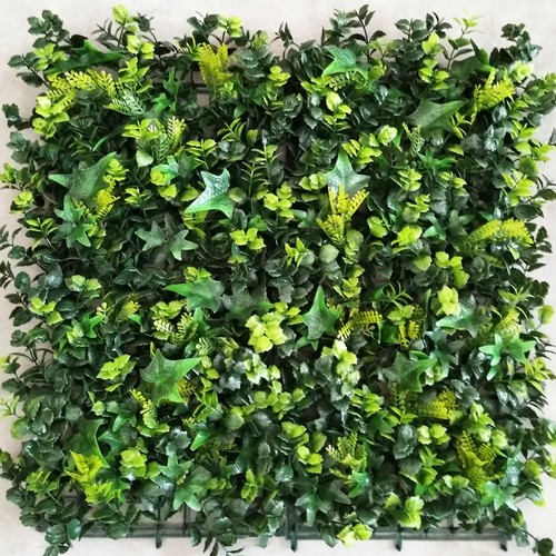 Balcony Garden Wall Artificial Plant Interlocking Tiles 50x50 cms UV Resistant - Picture 17 of 20