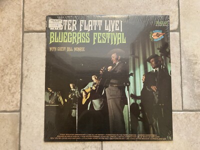Lester Flatt _ Live Bluegrass Festival _ Vinile LP 33giri _ 1974 Rca USA SEALED